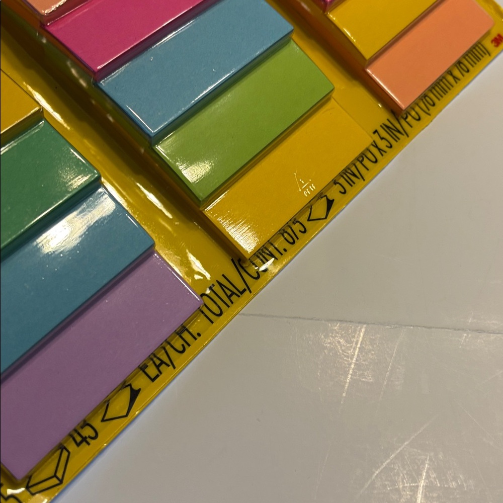 Post-It 15 Pack Sticky Notes Assorted Pack - Picture 5 of 6